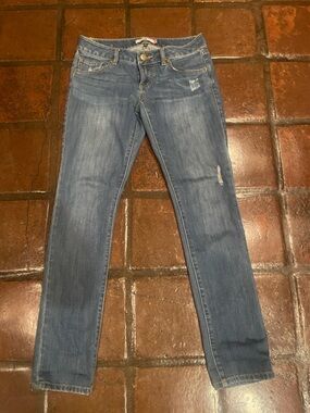 CAbi Women's Blue Skinny Jeans